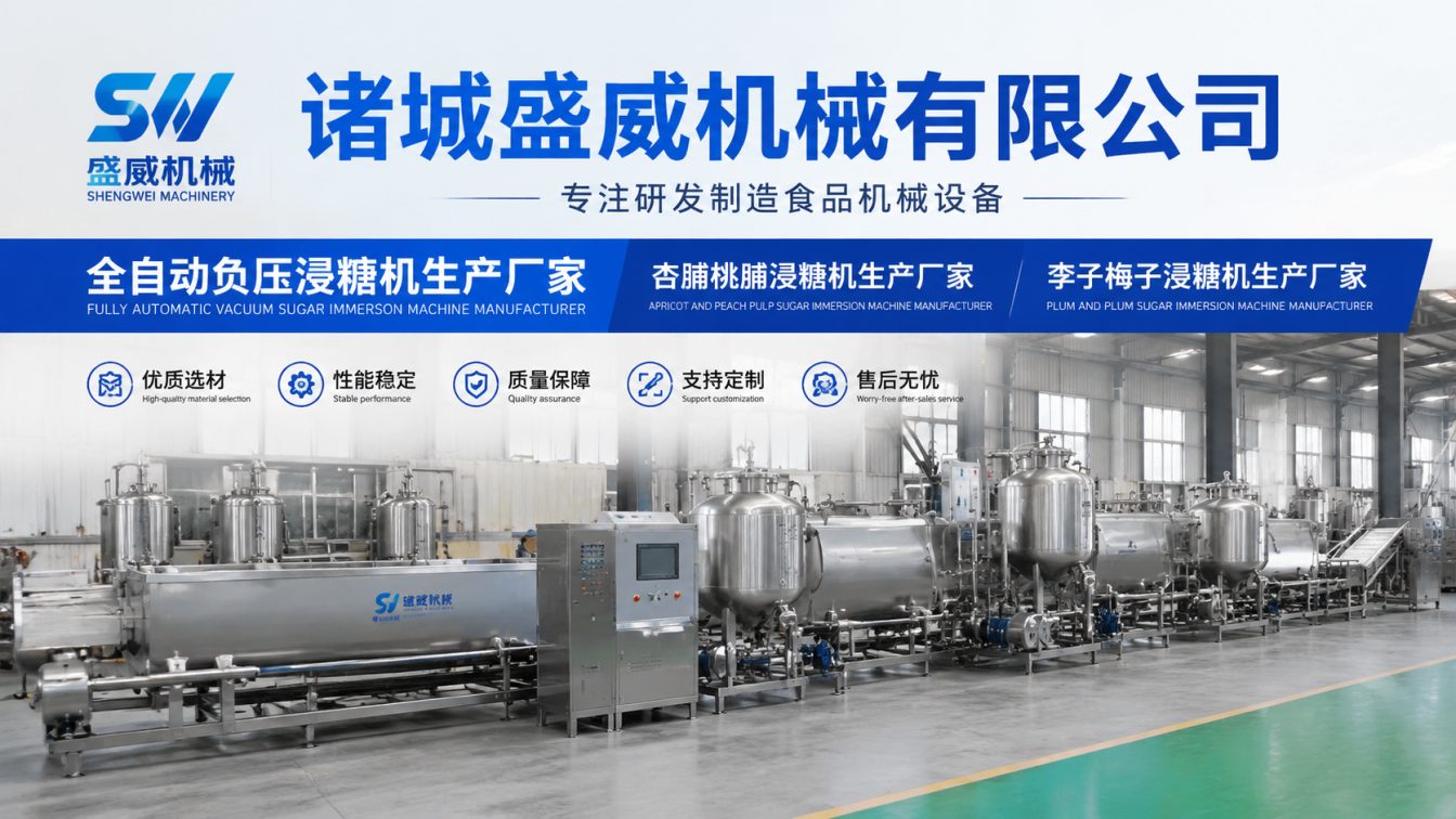 菏泽为果脯加工提供负压浸糖方案